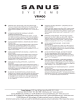 Sanus Systems VM400B Manual do usuário