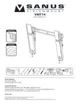 Sanus Systems VMT14 Manual do proprietário