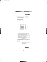 Sanyo RP-5200 Manual do usuário