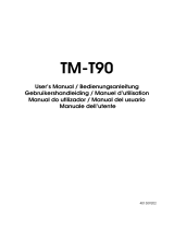 Seiko TM-T90 Manual do usuário