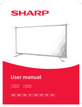 Sharp C40FI5012EB47G Instruções de operação