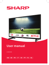 Sharp E40CU7252EB36P Manual do usuário