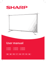 Sharp LC-43UI8652E Manual do proprietário