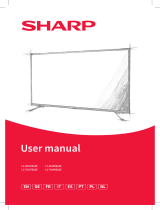 Sharp UHD 4K LC-60UI7652 Smart Wifi H Manual do proprietário