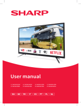 Sharp LC-24CHG6132EM Manual do usuário