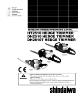 Shindaiwa HT2510_DH2510_DH2510T Manual do usuário