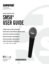 Shure SM58 LC Manual do usuário