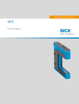 SICK WFE Fork sensors Instruções de operação