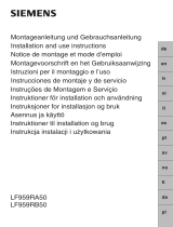 Siemens LF959RB50B/02 Manual do proprietário