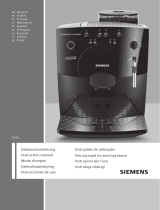 Siemens TK 53009 Surpresso compact Manual do proprietário