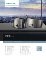 Siemens TT60103 Manual do usuário