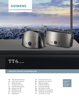 Siemens TT63101 Manual do usuário