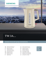 Siemens TW3A Serie Manual do usuário