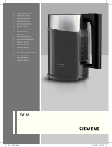 Siemens TW86105 Manual do proprietário