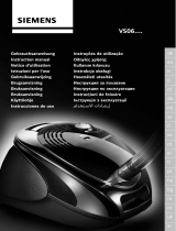 Siemens VS06G2225/03 Manual do usuário