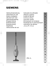 Siemens VR40A20 Manual do usuário