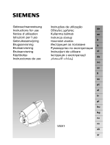 Siemens VSX12000CH/03 Manual do usuário