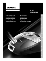 Siemens VSZ41466/01 Manual do usuário