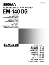 Sigma EM-140 Manual do usuário