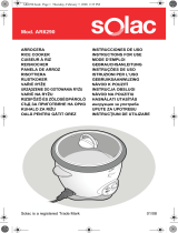Solac AR6290 Manual do proprietário