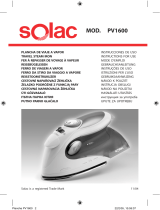 Solac PV1600 Manual do proprietário