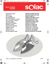 Solac PV2020 Instruções de operação