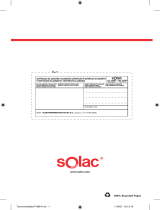 Solac TH8315 Especificação