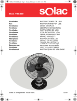 Solac VT8860 Manual do proprietário