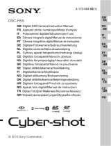 Sony cyber shot dsc h55 Manual do usuário