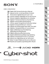 Sony Série Cyber Shot DSC-HX5V Manual do usuário