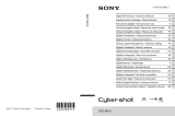 Sony Série Cyber Shot DSC-W510 Manual do usuário