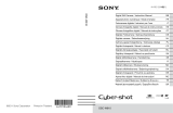 Sony Cyber-Shot DSC W610 Guia de usuario