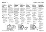 Sony DCR-PC330E Manual do usuário