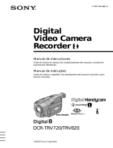 Sony Digital Handycan Digital 8 Manual do proprietário