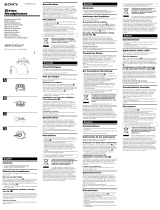 Sony MDR-EX32LP Manual do usuário