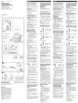 Sony ICF-SW12 Manual do usuário