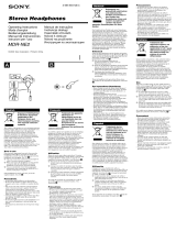 Sony MDR-NE2 Manual do usuário