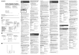 Sony SRS-A205 Manual do usuário