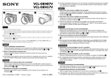 Sony VCL-DEH17V Manual do usuário