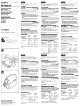 Sony VF-30NK Manual do usuário