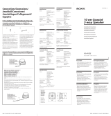 Sony XS-A1025 Manual do usuário