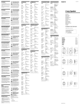 Sony XS-F1025 Manual do usuário