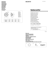 Sony XS-L1036 Manual do usuário