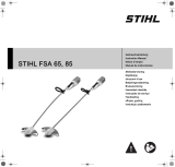STIHL FSA 65, 85 Manual do proprietário