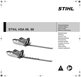 STIHL HSA 66, 86 Manual do proprietário