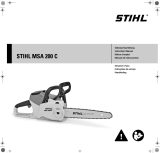 STIHL Msa 200 c Manual do usuário