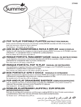 Summer POP 'N PLAY PORTABLE PLAYPEN Manual do usuário