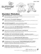 Summer Infant SLUMBER MELODIES BEAR Manual do usuário