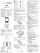 SwissVoice D38 Manual do usuário