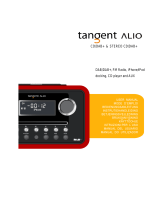 Tangent ALIO CD/DAB+ Manual do usuário
